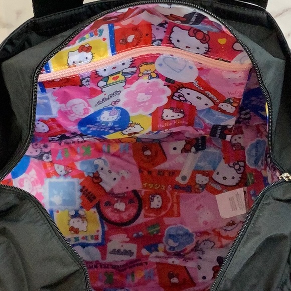 NWT— Lesportsac- HELLO KITTY TOTE & POUCH SET - Picture 5 of 6